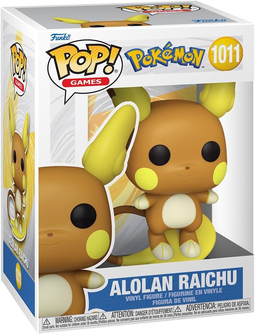 Funko Pop! Games: Pokemon - Alolan Raichu 1011